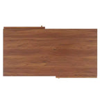 Table basse 2 portes Silvanna - Noyer/Naturel - Safavieh