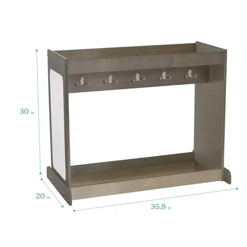 ECR4Kids Streamline Meuble de rangement à costumes pour tout-petits, meuble Montessori