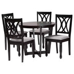Baxton Studio Aggie, ensemble de 5 meubles de salle à manger modernes en bois