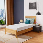 Matelas en mousse à mémoire de forme de 8 pouces FDW Matelas en mousse confortable ondulée de 8 pouces, certifié CertiPUR-US, housse douce amovible, blanc