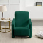 Hyleory Fauteuil d'appoint moderne, fauteuil crapaud en polaire d'agneau rembourré pour salon, salle de maquillage, chambre à coucher (lot de 2)