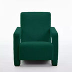 Hyleory Fauteuil d'appoint moderne, fauteuil crapaud en polaire d'agneau rembourré pour salon, salle de maquillage, chambre à coucher (lot de 2)