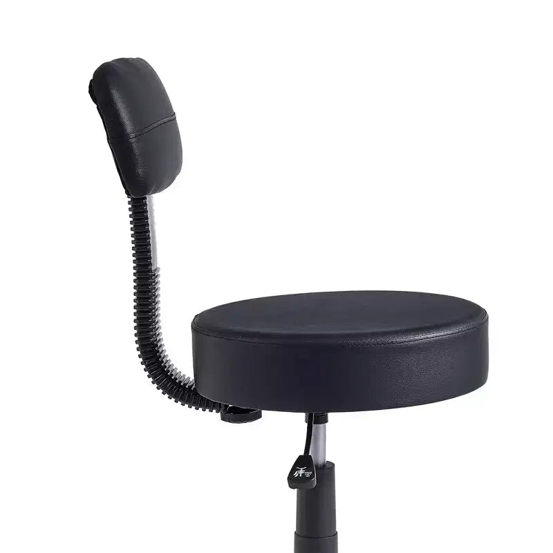 Tabouret roulant sans accoudoirs VECELO avec dossier pour garage, atelier, établi, salon