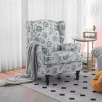 Fauteuil d'appoint en tissu Erommy, fauteuil moderne rembourré avec pieds massifs, fauteuil simple de loisir pour salon, chambre, lecture et studio