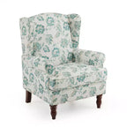 Fauteuil d'appoint en tissu Erommy, fauteuil moderne rembourré avec pieds massifs, fauteuil simple de loisir pour salon, chambre, lecture et studio