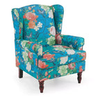 Fauteuil d'appoint en tissu Erommy, fauteuil moderne rembourré avec pieds massifs, fauteuil simple de loisir pour salon, chambre, lecture et studio