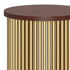 Table d'appoint Karl avec accents métalliques - WyndenHall