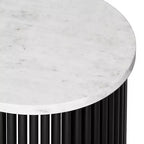 Table d'appoint Karl avec accents métalliques - WyndenHall