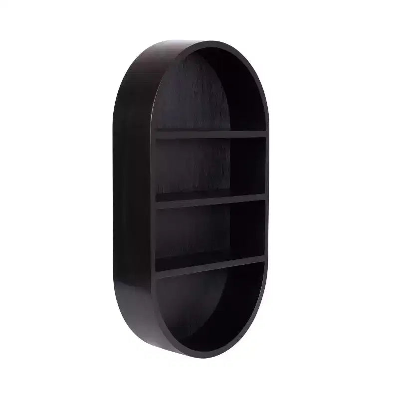 Kate & Laurel All Things Decor 16x28 Hutton Wood Capsule Wall Shelf