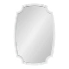 Miroir Mural Orianne Scallop 21 x 32 - Kate & Laurel All Things Decor