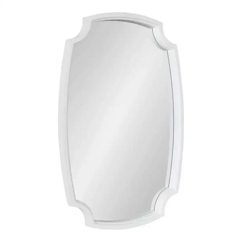 21 x 32 Orianne Scallop Wall Mirror - Kate & Laurel All Things Decor