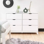Commode et table de chevet Powell Pensy Twin Platform Bed