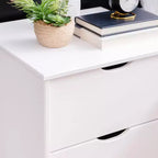 Commode et table de chevet Powell Pensy Twin Platform Bed