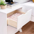 Commode et table de chevet Powell Pensy Twin Platform Bed