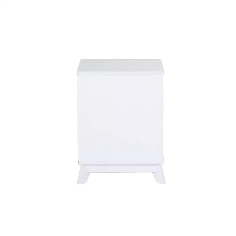 Lit plateforme jumeau et table de chevet Powell Pensy