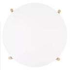 Table d'appoint Solara - ACC5801A - Blanc/Naturel - Safavieh