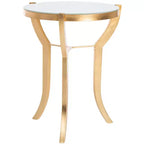 Table d'appoint Ormond - FOX2530A - Or/Blanc - Safavieh Couture