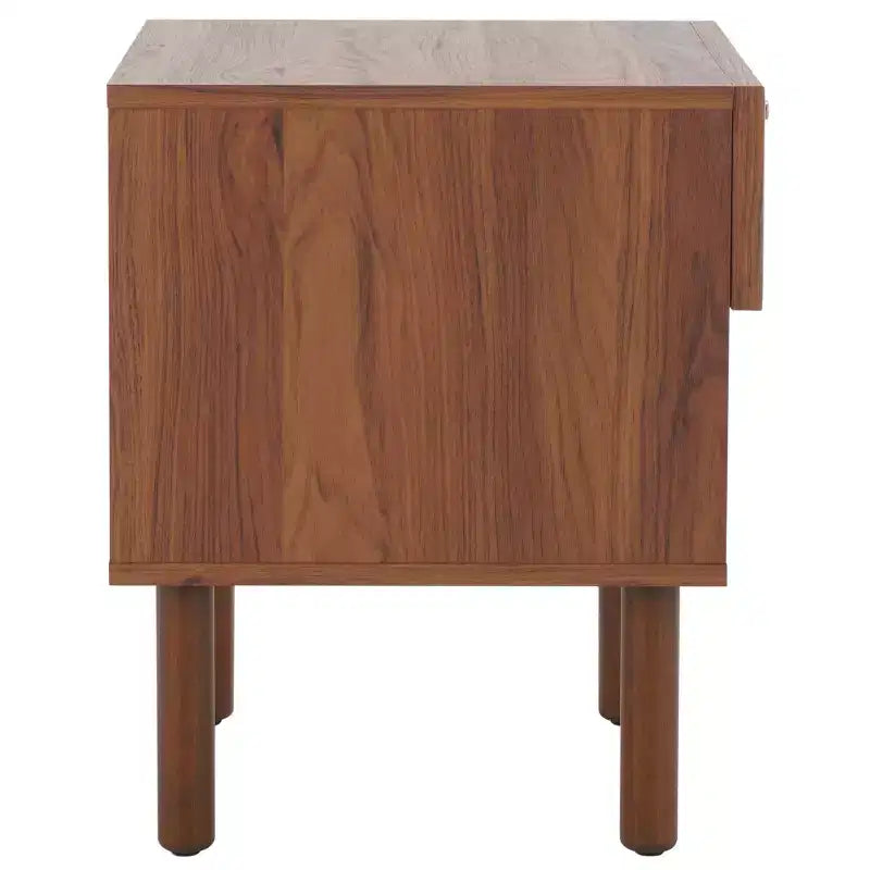 Table de chevet Silvanna - NST9601A - Noyer/Naturel - Safavieh