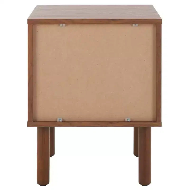 Table de chevet Silvanna - NST9601A - Noyer/Naturel - Safavieh