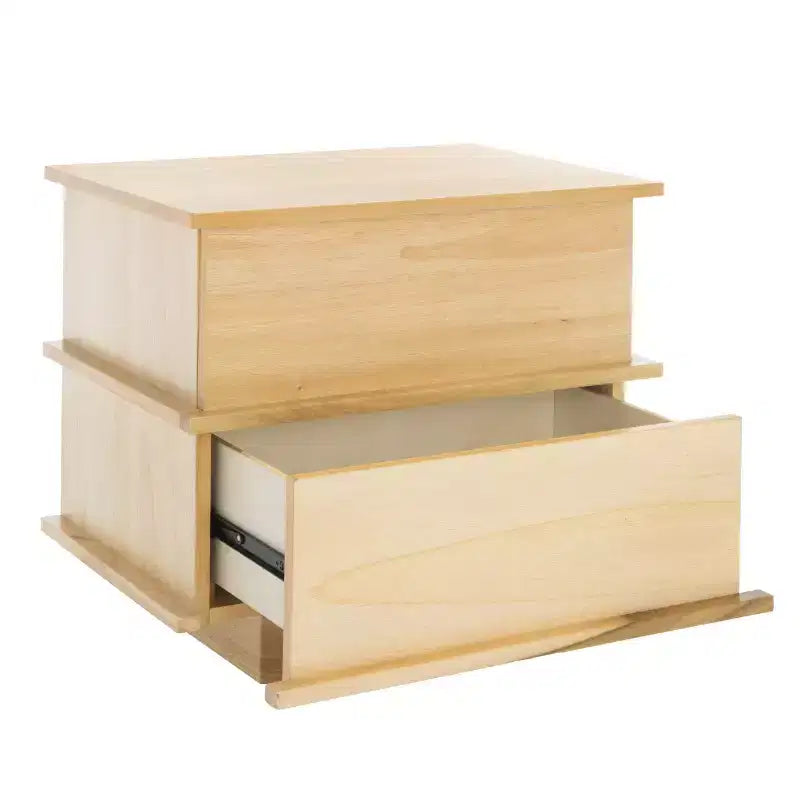 Table de chevet à 2 tiroirs Rodney - NST9204 - Safavieh