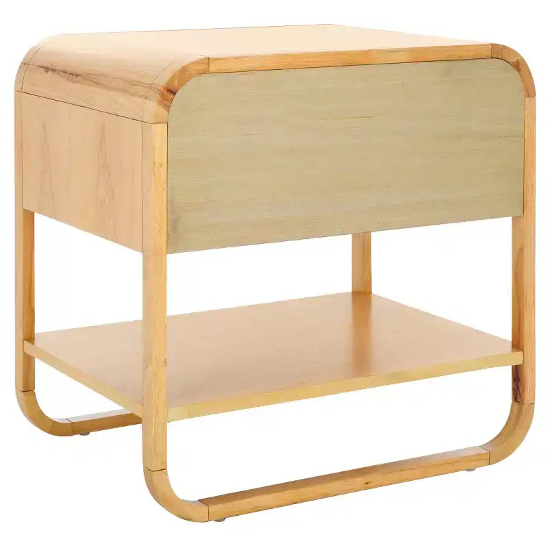 Table de chevet avec 1 tiroir et 1 étagère ouverte Yunis - NST9205 - Safavieh