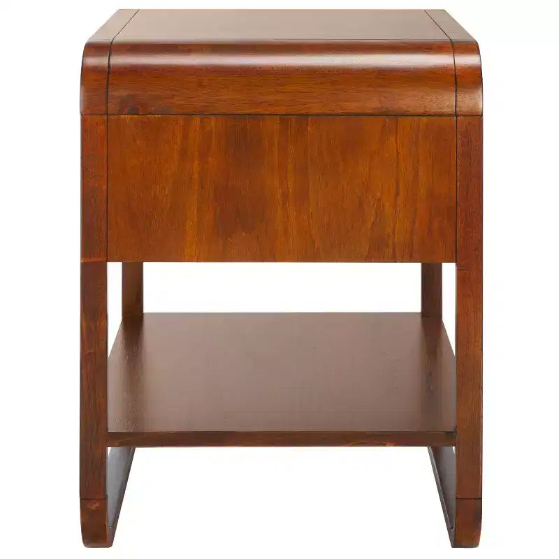 Table de chevet avec 1 tiroir et 1 étagère ouverte Yunis - NST9205 - Safavieh