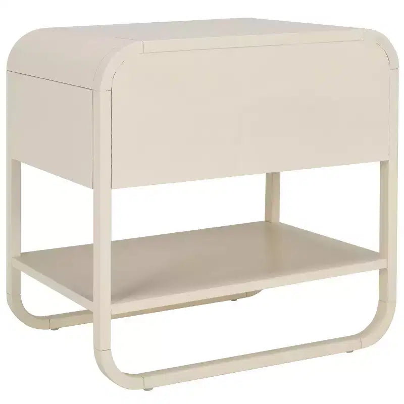 Table de chevet avec 1 tiroir et 1 étagère ouverte Yunis - NST9205 - Safavieh