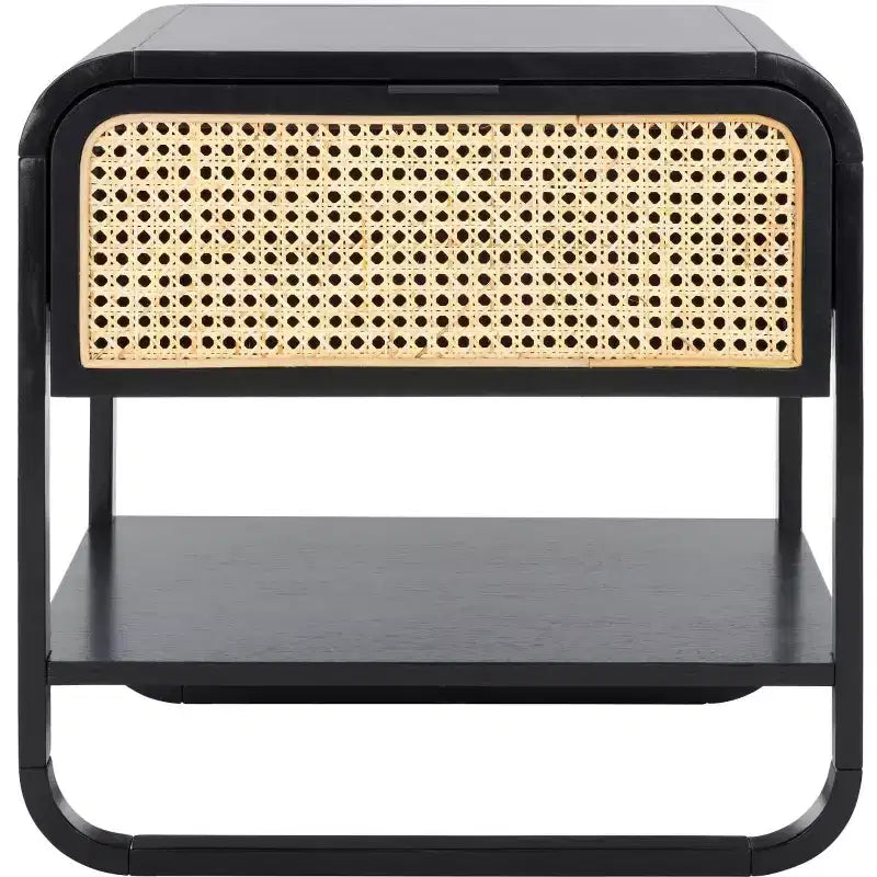 Yunis 1 Drawer 1 Open Shelf Nightstand - NST9205 - Safavieh