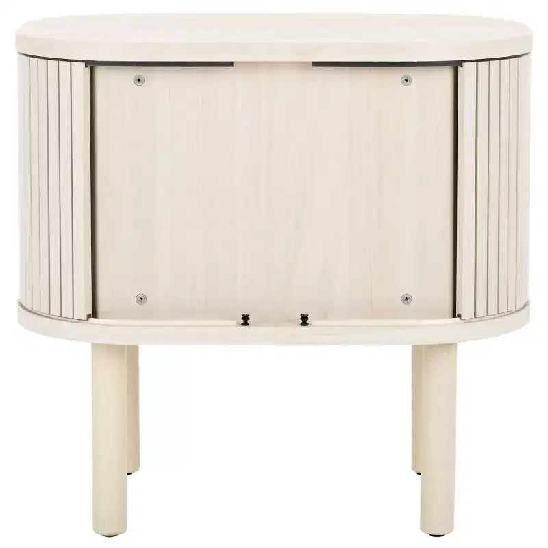 Table de chevet Tealla 2 portes tambour - NST9610 - Safavieh