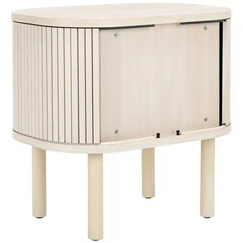 Table de chevet Tealla 2 portes tambour - NST9610 - Safavieh
