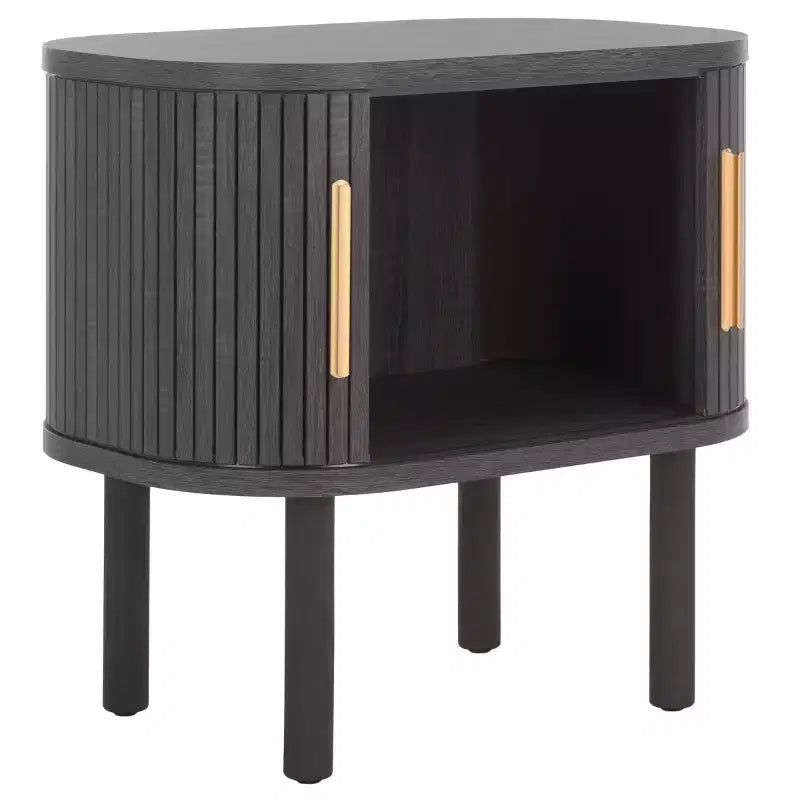 Table de chevet Tealla 2 portes tambour - NST9610 - Safavieh