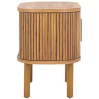 Table de chevet Tealla 2 portes tambour - NST9610 - Safavieh