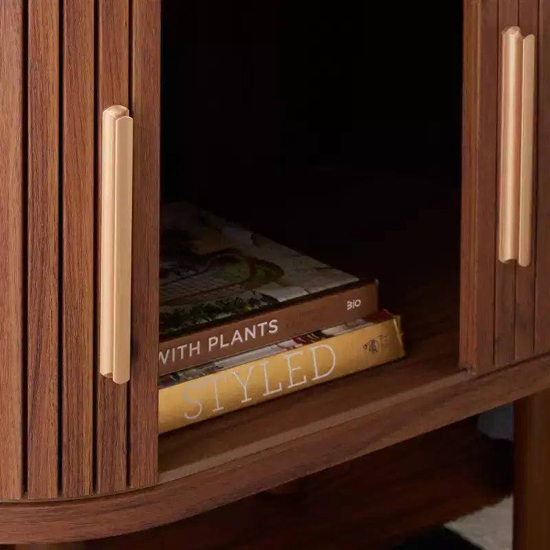 Table de chevet Tealla 2 portes tambour - NST9610 - Safavieh