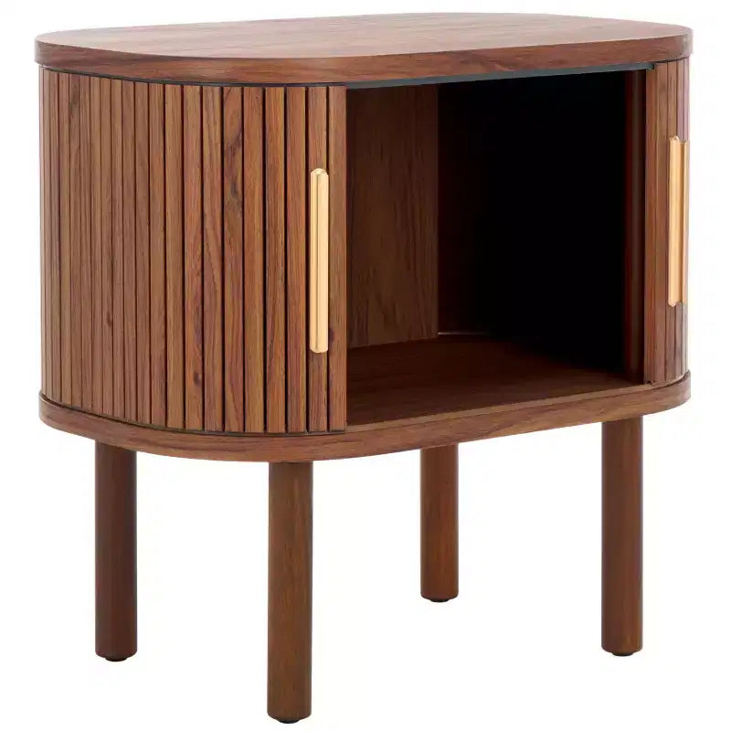 Table de chevet Tealla 2 portes tambour - NST9610 - Safavieh