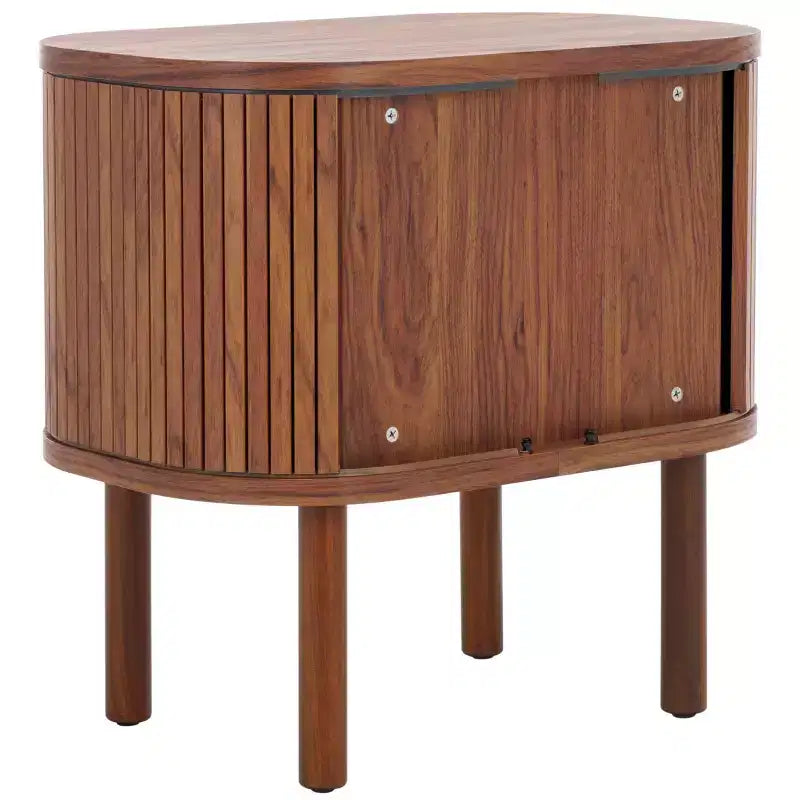 Table de chevet Tealla 2 portes tambour - NST9610 - Safavieh