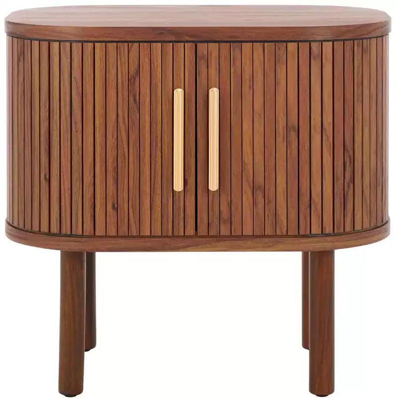 Table de chevet Tealla 2 portes tambour - NST9610 - Safavieh