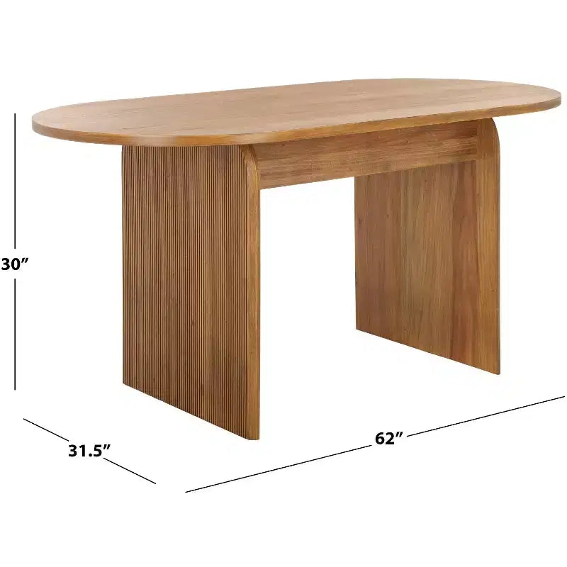 Table de salle à manger Syura cannelée - DTB2101 - Safavieh