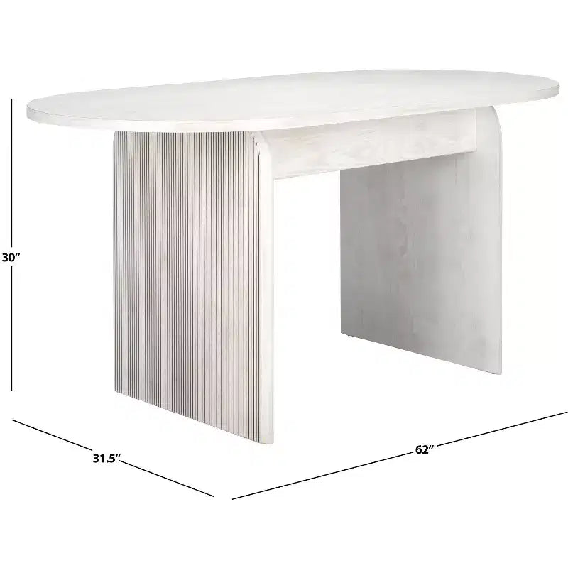 Table de salle à manger Syura cannelée - DTB2101 - Safavieh