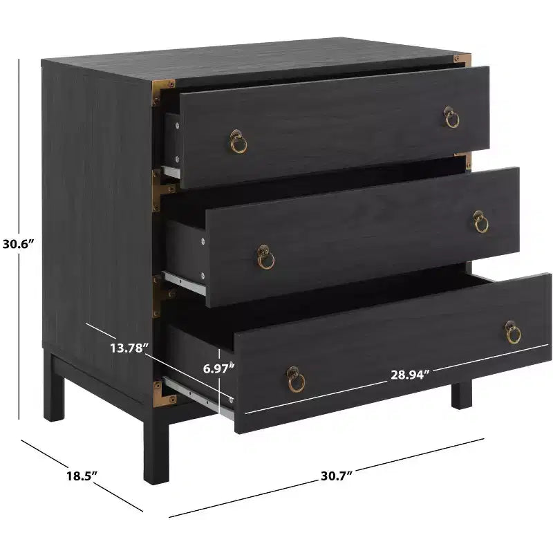 Commode 3 tiroirs Galio - CHS9600 - Safavieh