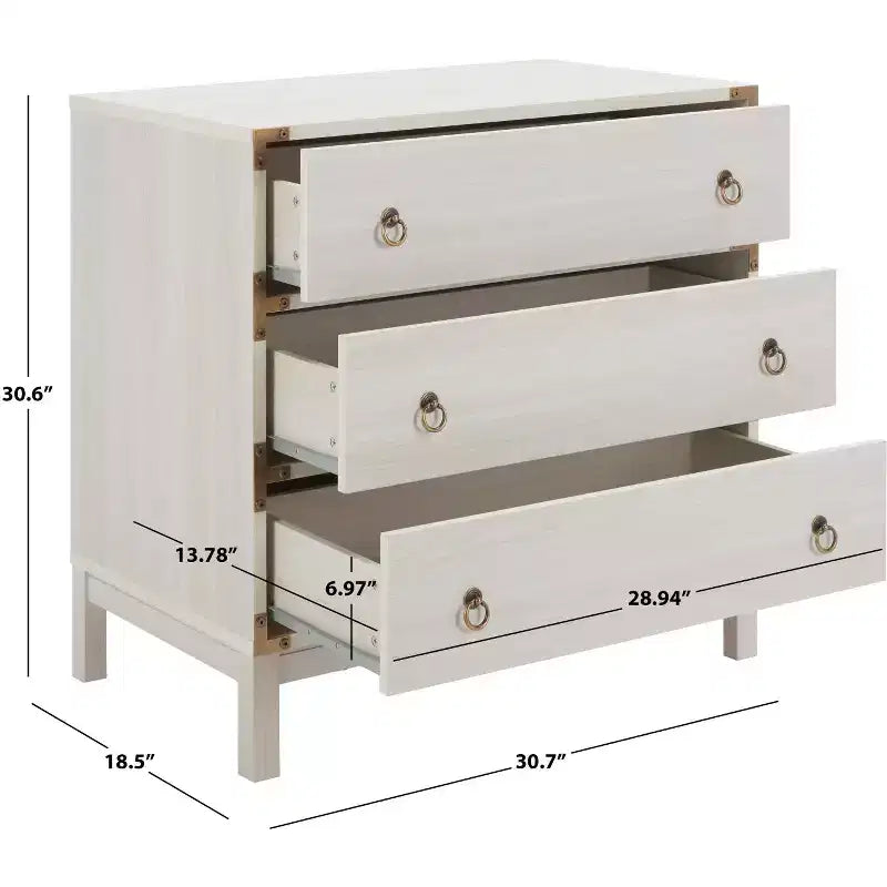 Commode 3 tiroirs Galio - CHS9600 - Safavieh