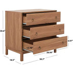 Commode 3 tiroirs Galio - CHS9600 - Safavieh
