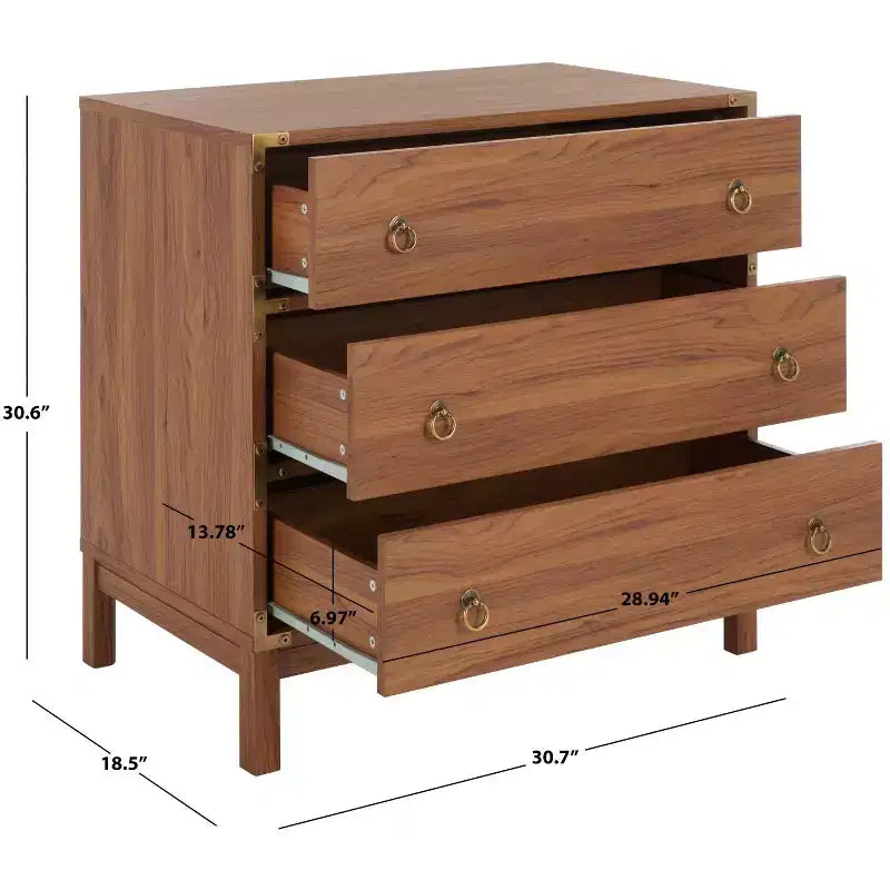 Commode 3 tiroirs Galio - CHS9600 - Safavieh