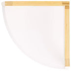 Étagère d'angle 4 niveaux Rainier - STG1910 - Blanc/Naturel - Safavieh