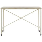 Callie Rolling Desk - DSK2204 - Rustic Brown/Cream - Safavieh