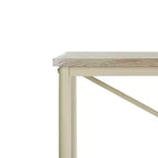 Bureau roulant Callie - DSK2204 - Marron rustique/Crème - Safavieh