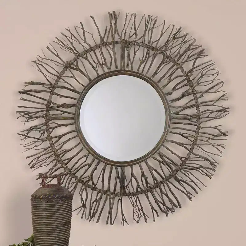 Miroir tressé Josiah Uttermost