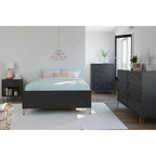 Table de chevet noire