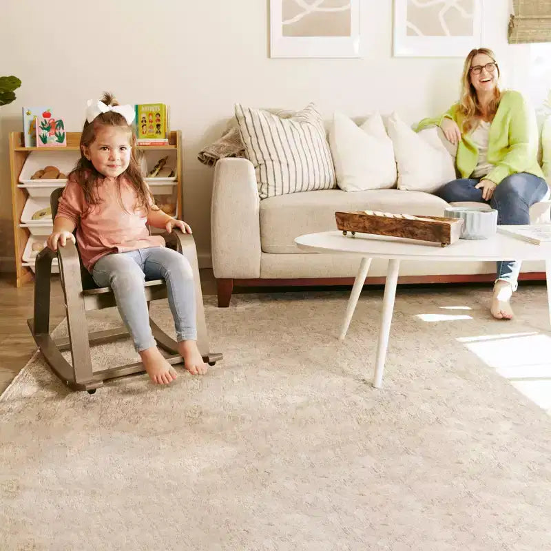 Chaise berçante en bois courbé ECR4Kids