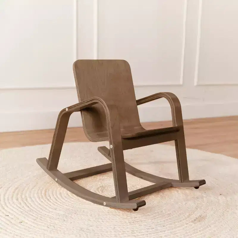 Chaise berçante en bois courbé ECR4Kids