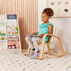 Chaise berçante en bois courbé ECR4Kids